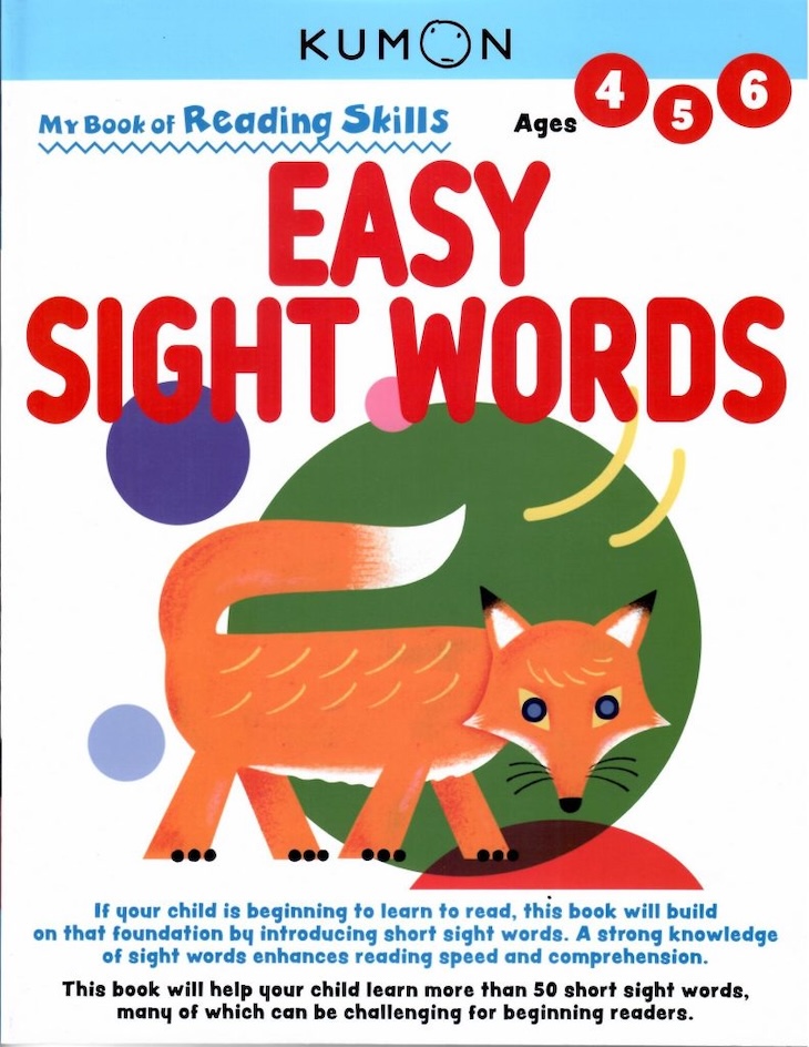 My Book of Reading Skills: Easy Sight Words